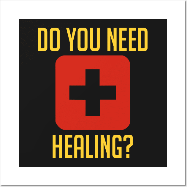 Do You Need Healing? Wall Art by Genessis